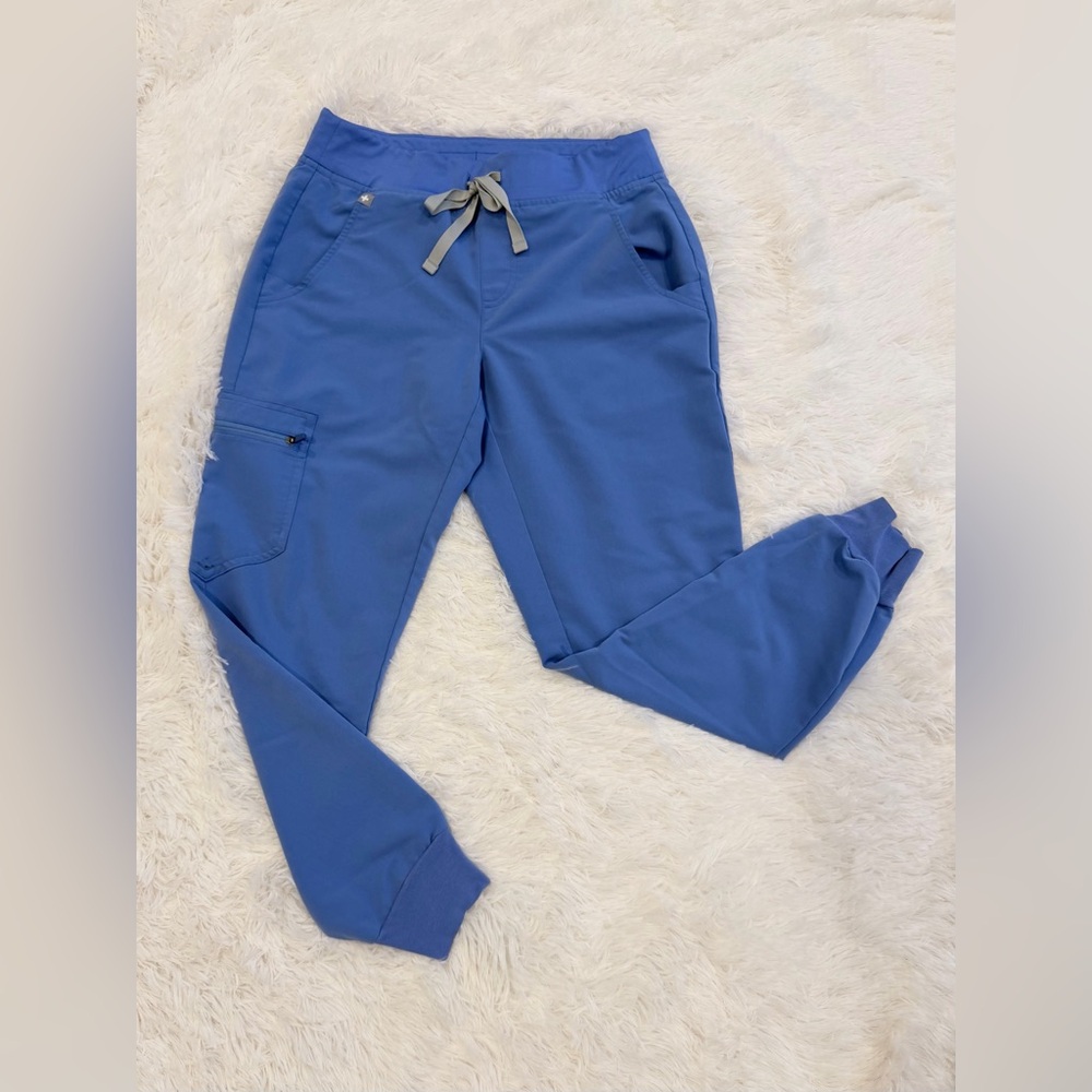 Figs Zamora Joggers Scrub Pant Ceil Blue XSP
